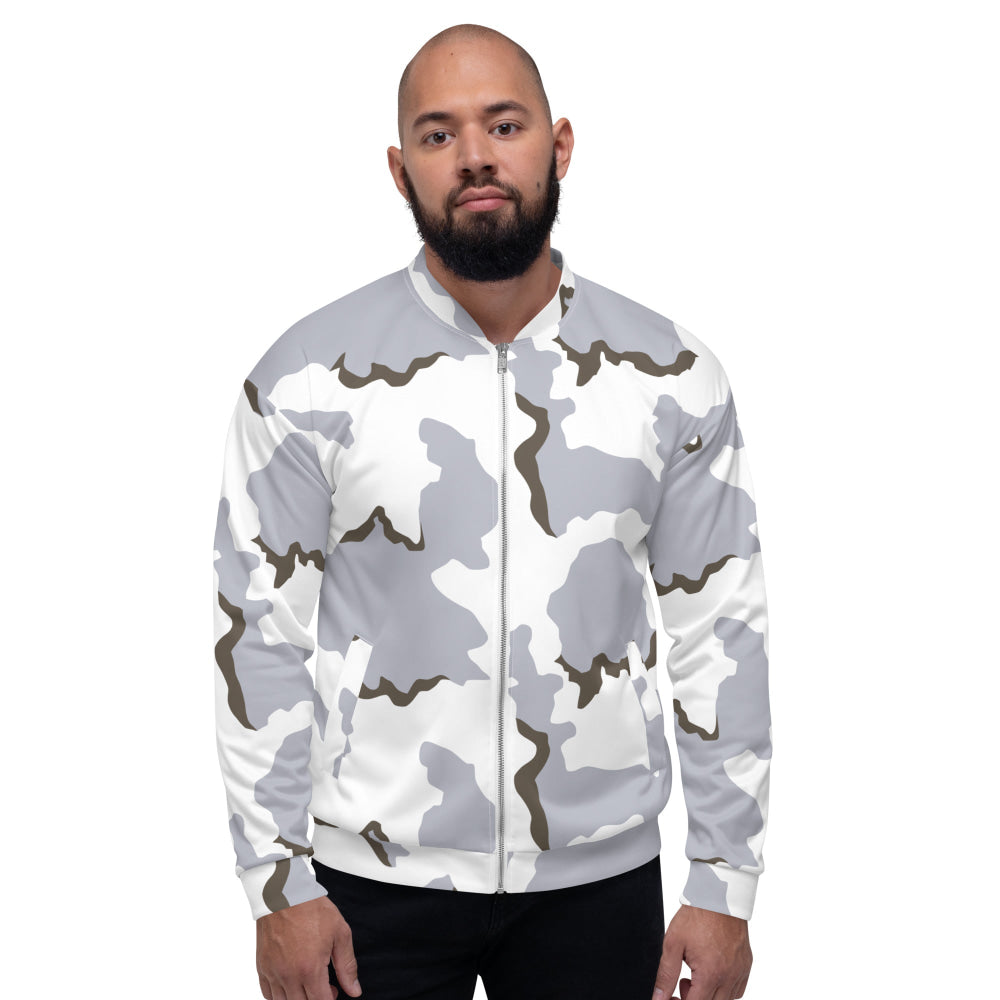 Battlefield Bad Company Snow CAMO Unisex Bomber Jacket