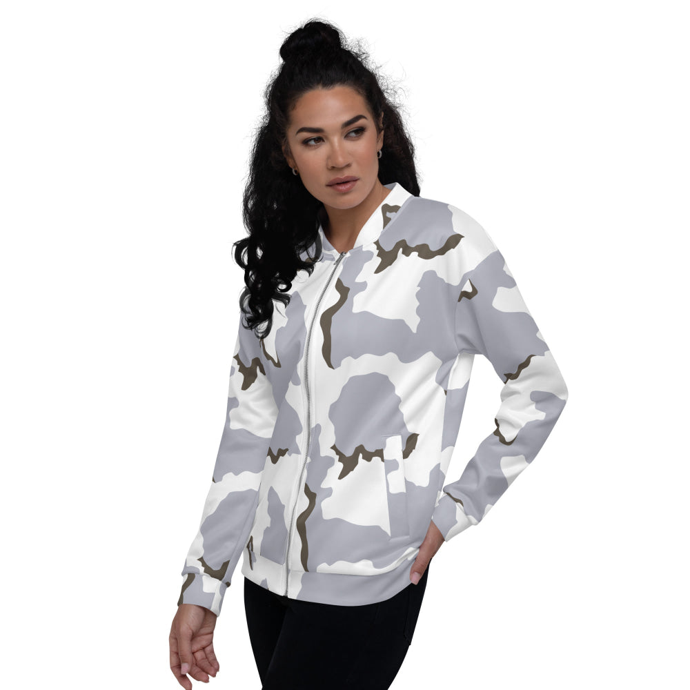 Battlefield Bad Company Snow CAMO Unisex Bomber Jacket