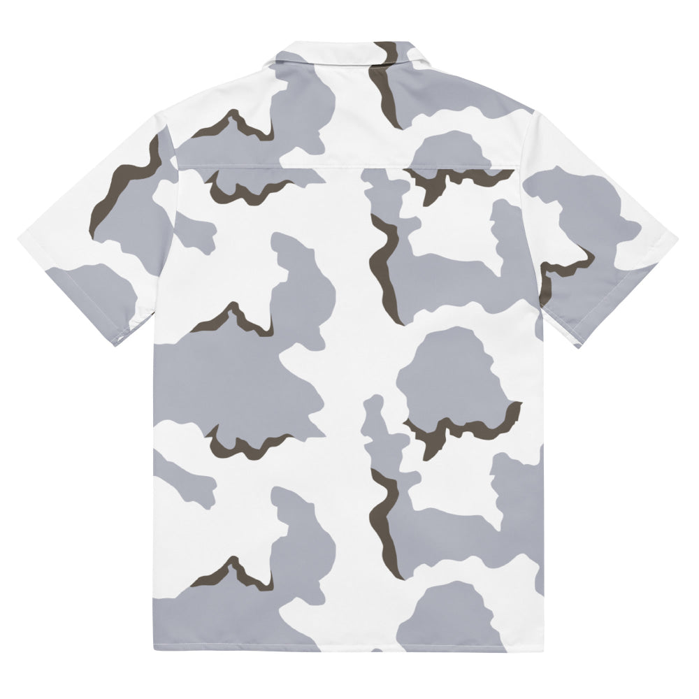 Battlefield Bad Company Snow CAMO Unisex button shirt - Button Shirt