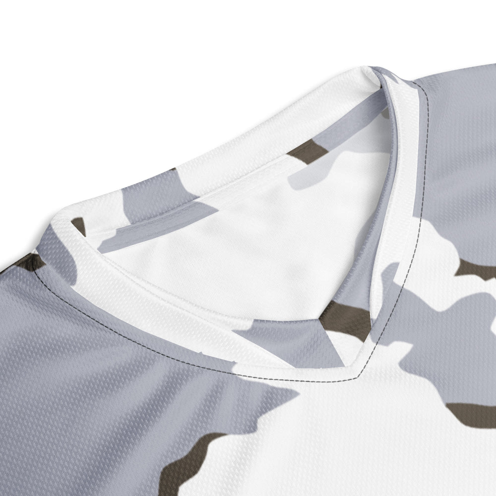 Battlefield Bad Company Snow CAMO unisex sports jersey - Unisex Sports Jersey