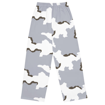 Battlefield Bad Company Snow CAMO unisex wide-leg pants - Unisex Wide-Leg Pants