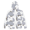 Battlefield Bad Company Snow CAMO Unisex zip hoodie
