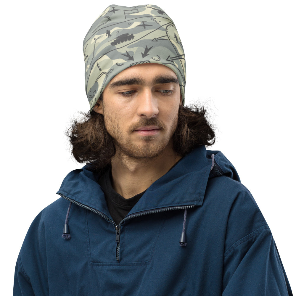 Battlefield Map CAMO Beanie