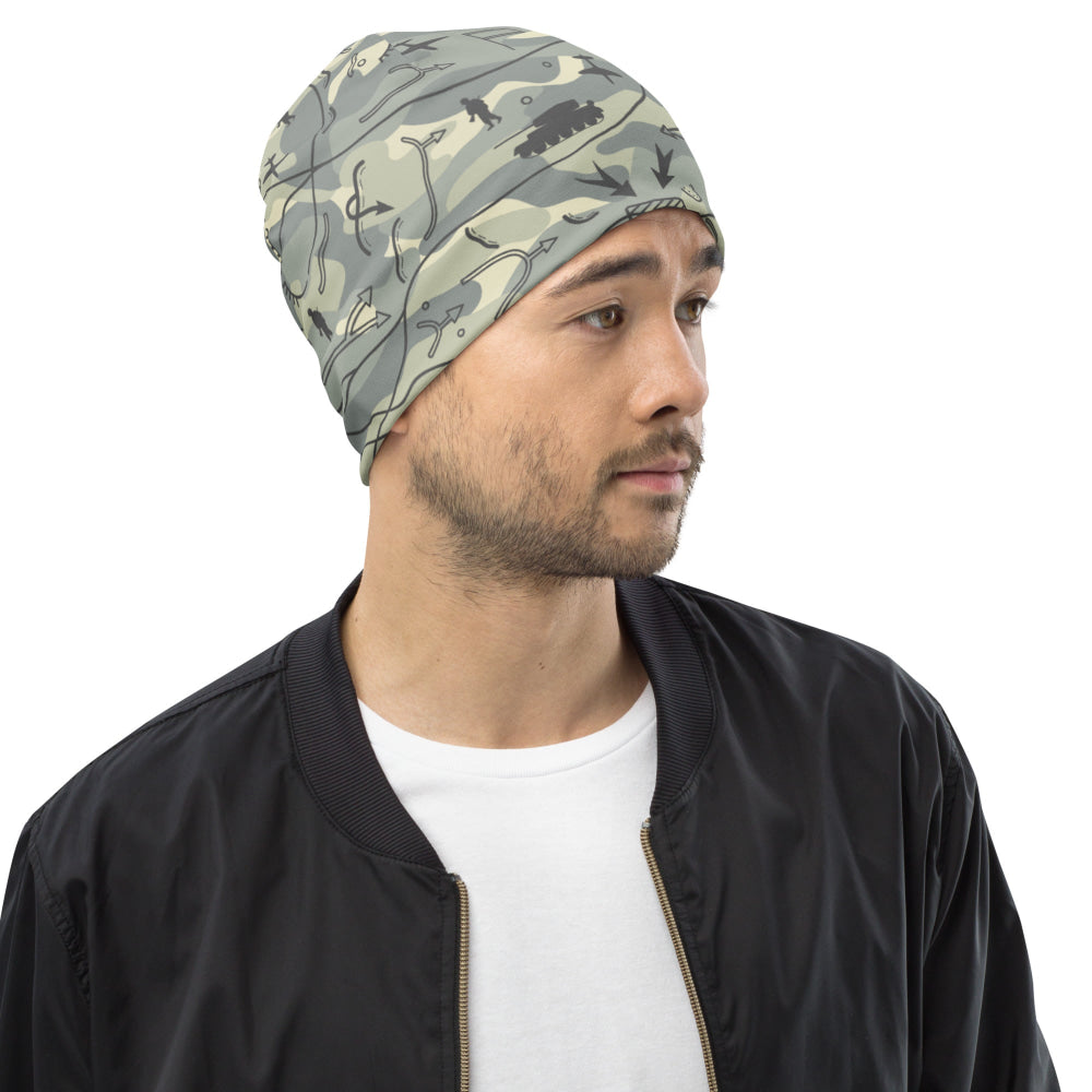 Battlefield Map CAMO Beanie