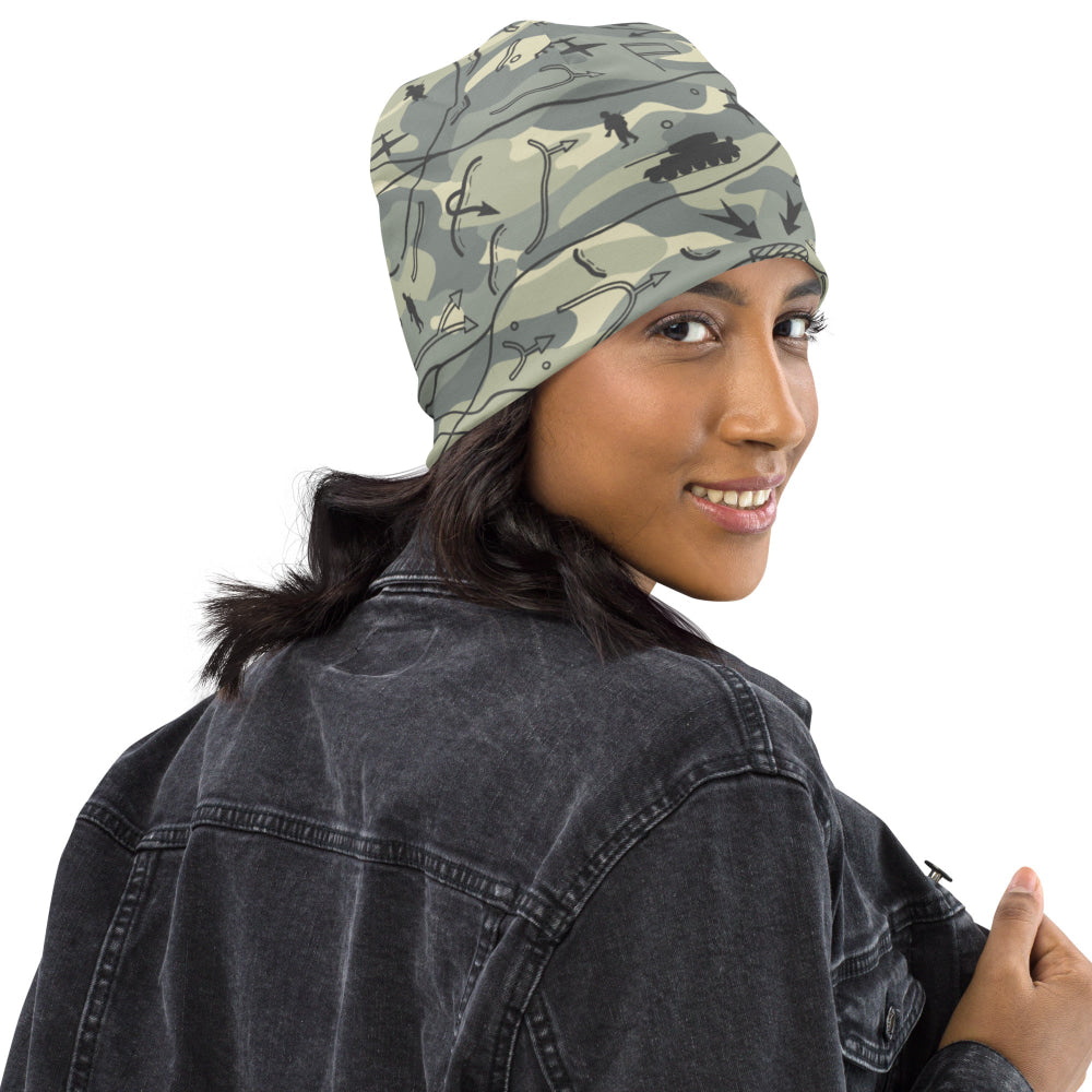 Battlefield Map CAMO Beanie