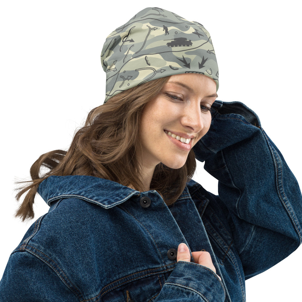 Battlefield Map CAMO Beanie