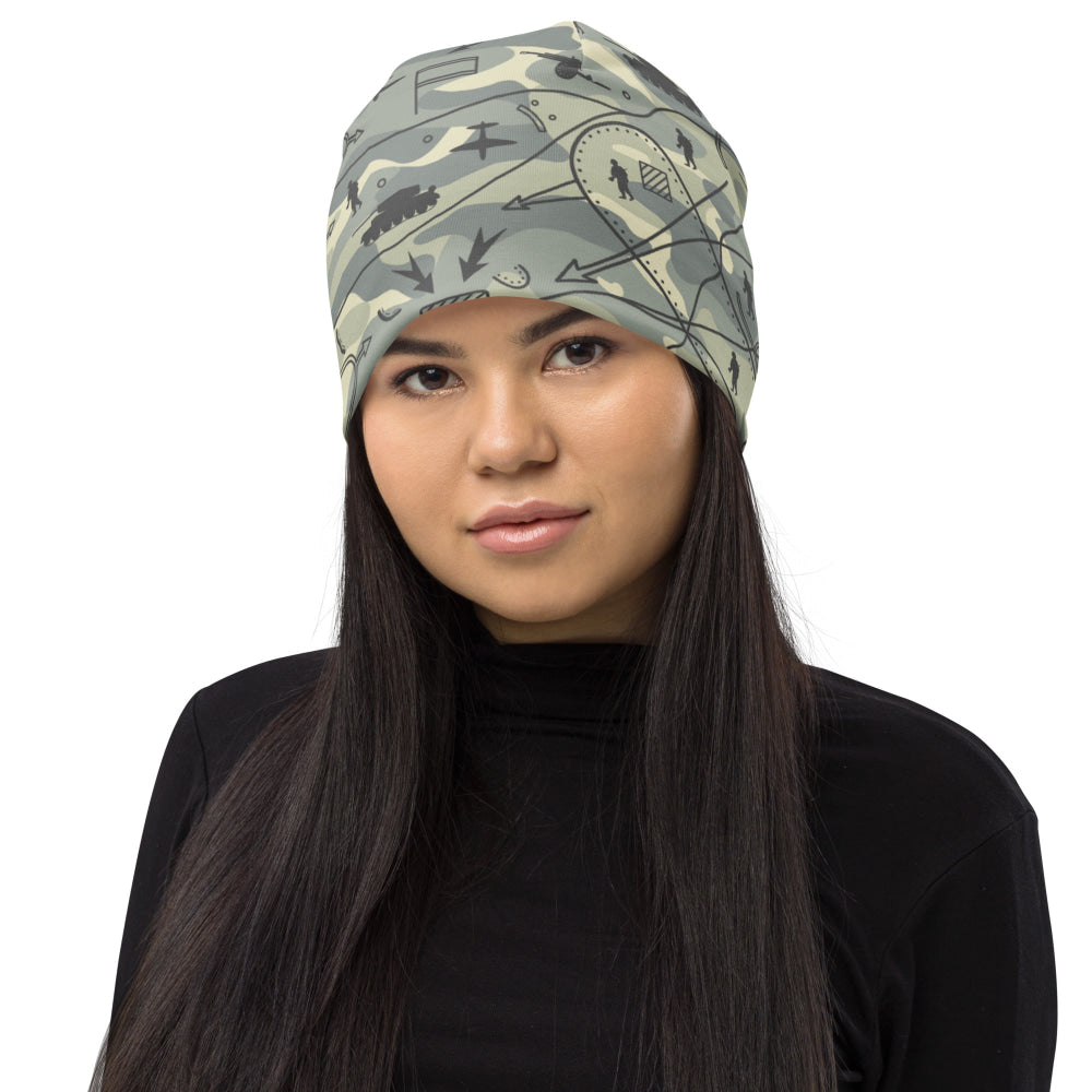 Battlefield Map CAMO Beanie