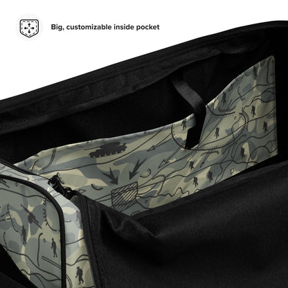 Battlefield Map CAMO Duffle bag - Bag