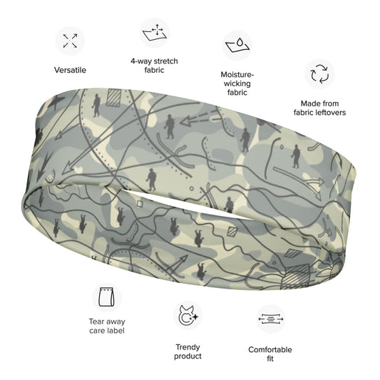 Battlefield Map CAMO Headband - Headband