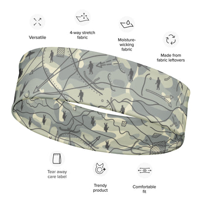 Battlefield Map CAMO Headband