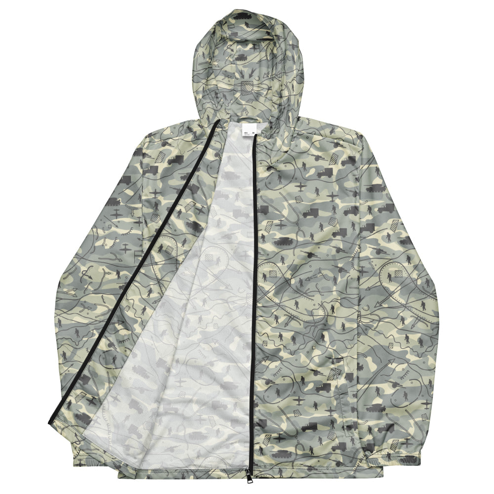 Battlefield Map CAMO Men’s windbreaker - Mens Windbreaker