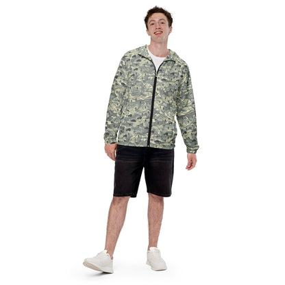 Battlefield Map CAMO Men’s windbreaker - Mens Windbreaker