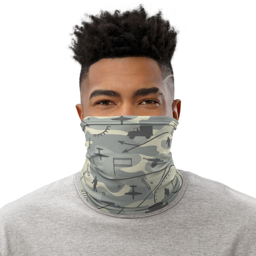 Battlefield Map CAMO Neck Gaiter