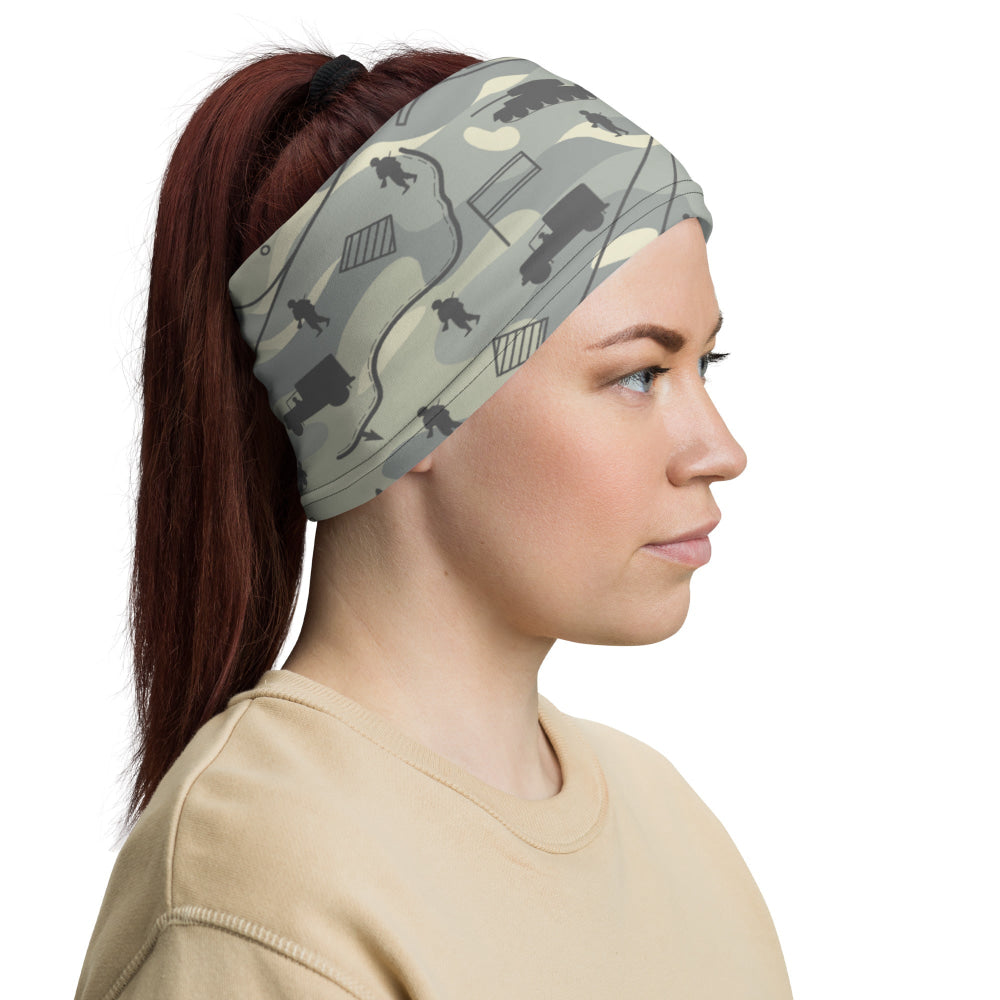 Battlefield Map CAMO Neck Gaiter