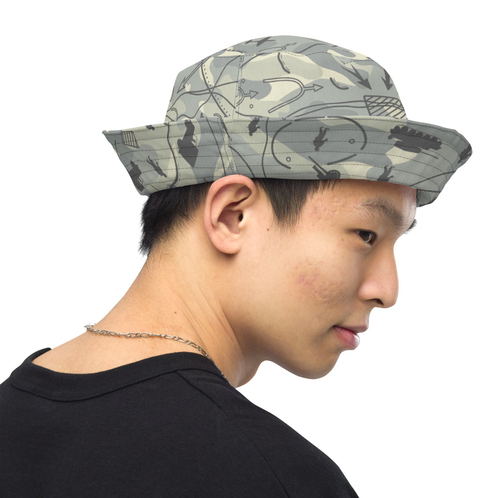 Battlefield Map CAMO Reversible bucket hat - Bucket Hat