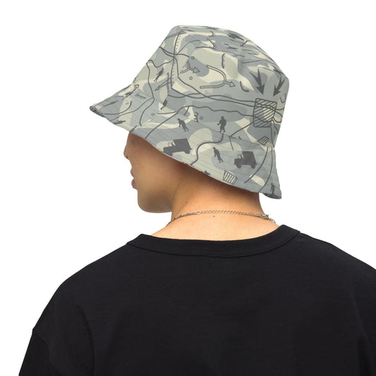 Battlefield Map CAMO Reversible bucket hat - S/M