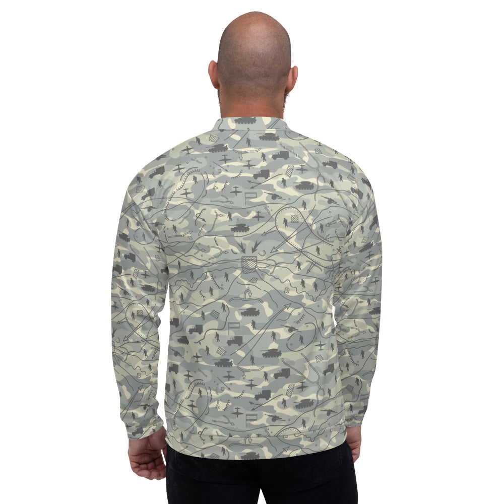 Battlefield Map CAMO Unisex Bomber Jacket