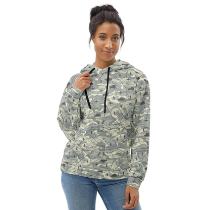 Battlefield Map CAMO Unisex Hoodie