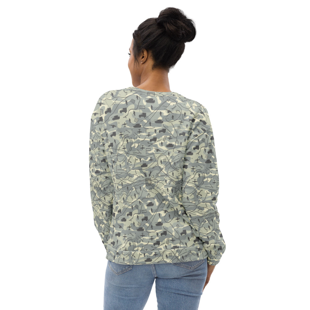 Battlefield Map CAMO Unisex Sweatshirt