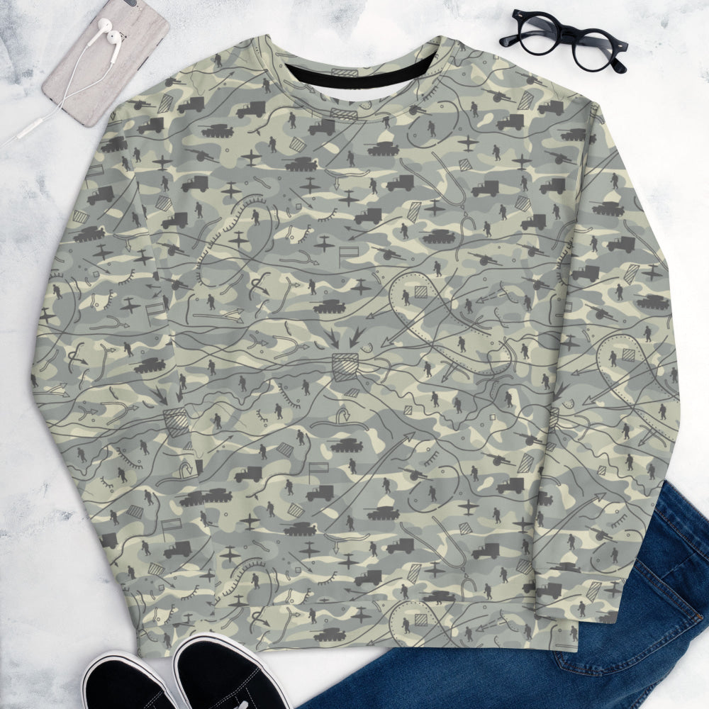 Battlefield Map CAMO Unisex Sweatshirt