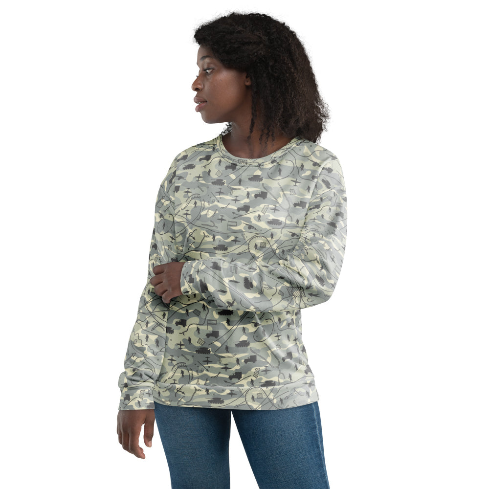 Battlefield Map CAMO Unisex Sweatshirt