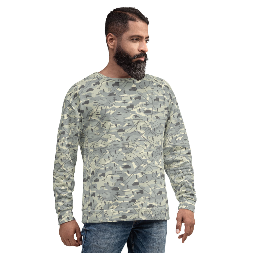 Battlefield Map CAMO Unisex Sweatshirt