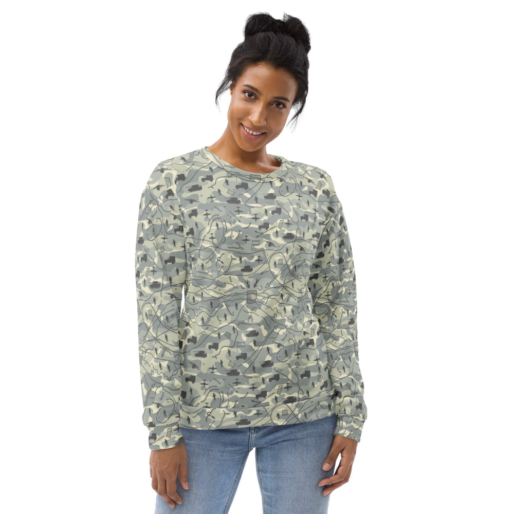 Battlefield Map CAMO Unisex Sweatshirt