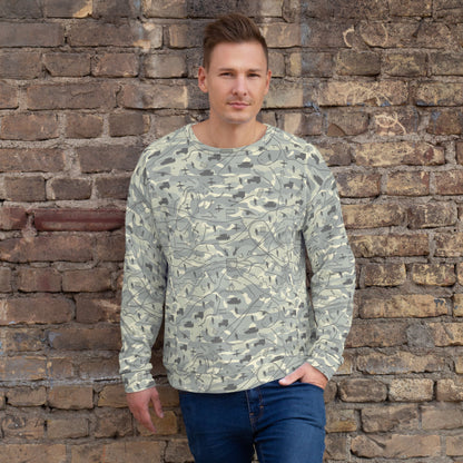 Battlefield Map CAMO Unisex Sweatshirt - XS