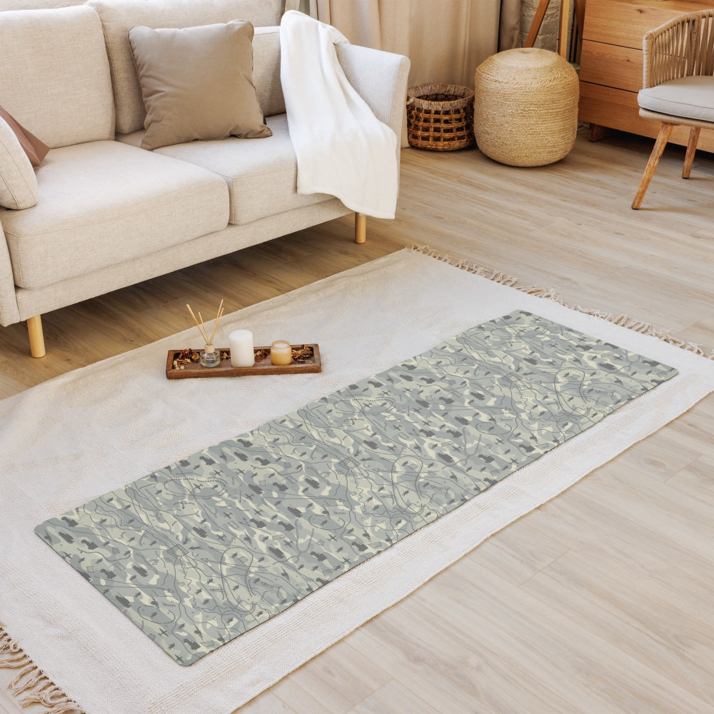 Battlefield Map CAMO Yoga mat - Mat