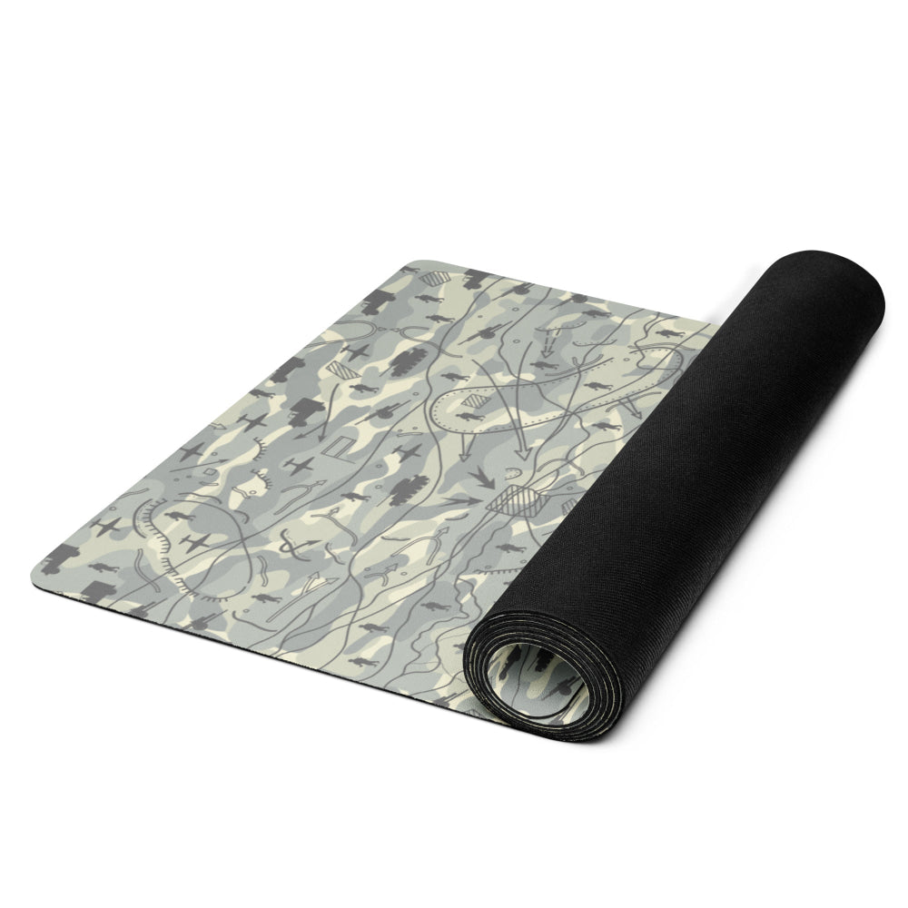 Battlefield Map CAMO Yoga mat - Mat