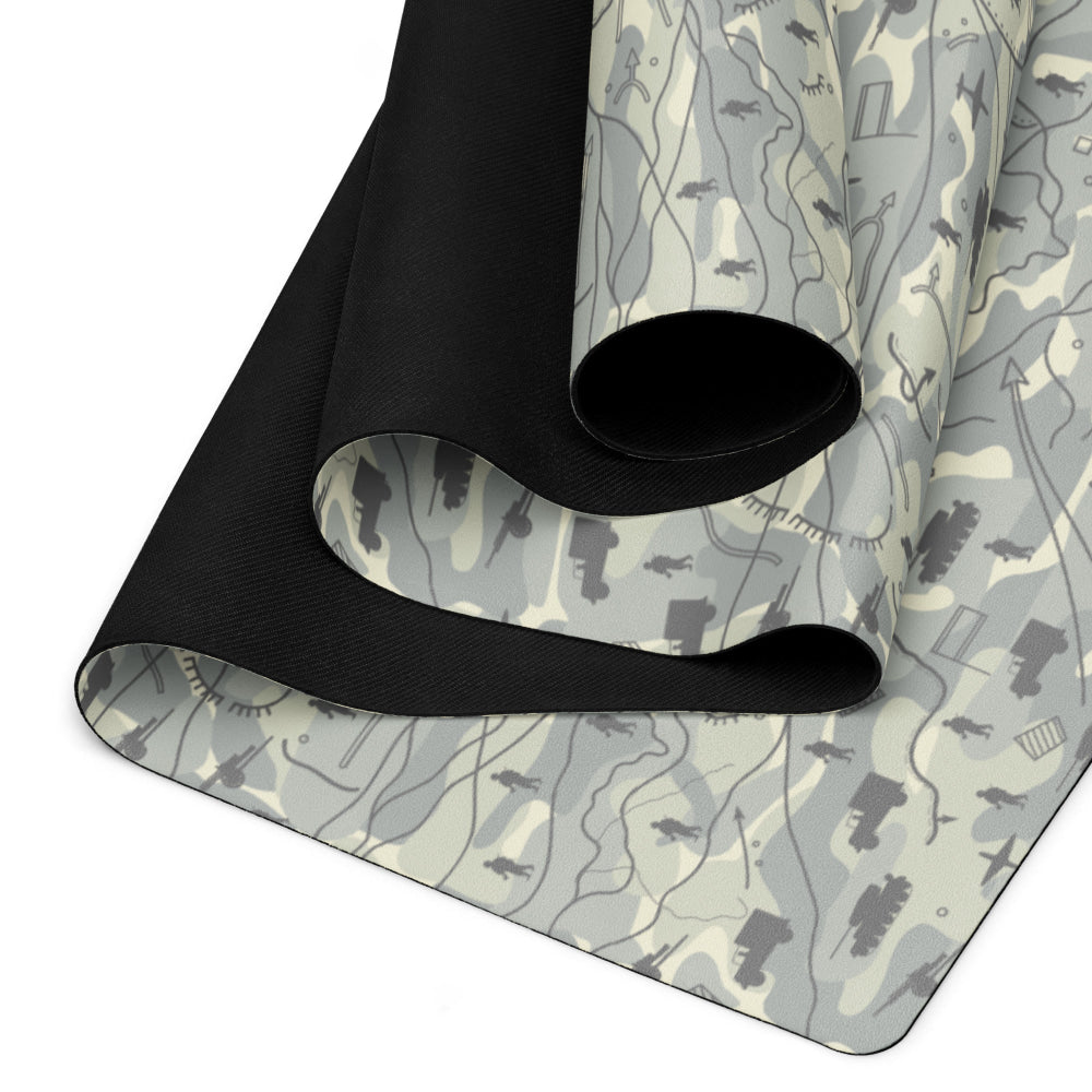 Battlefield Map CAMO Yoga mat - Mat