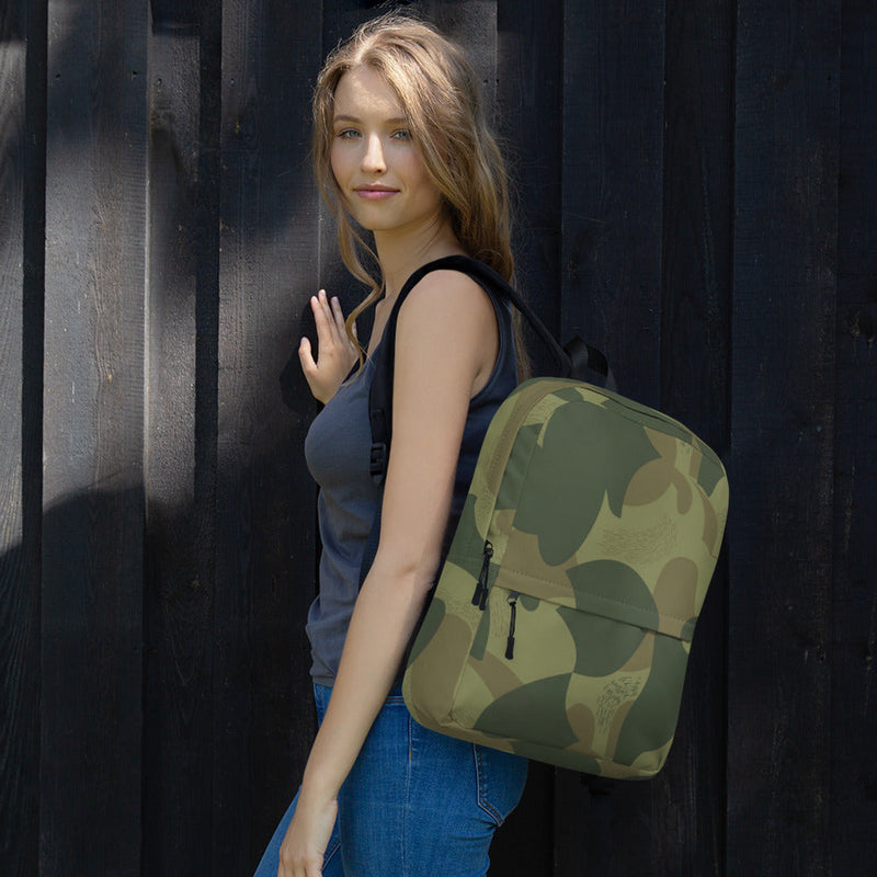 Brushstroke Moon and Balls CAMO Backpack - Bag