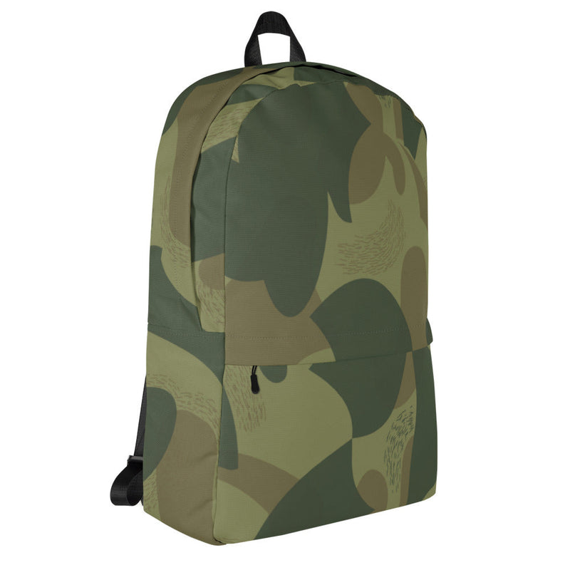 Brushstroke Moon and Balls CAMO Backpack - Bag