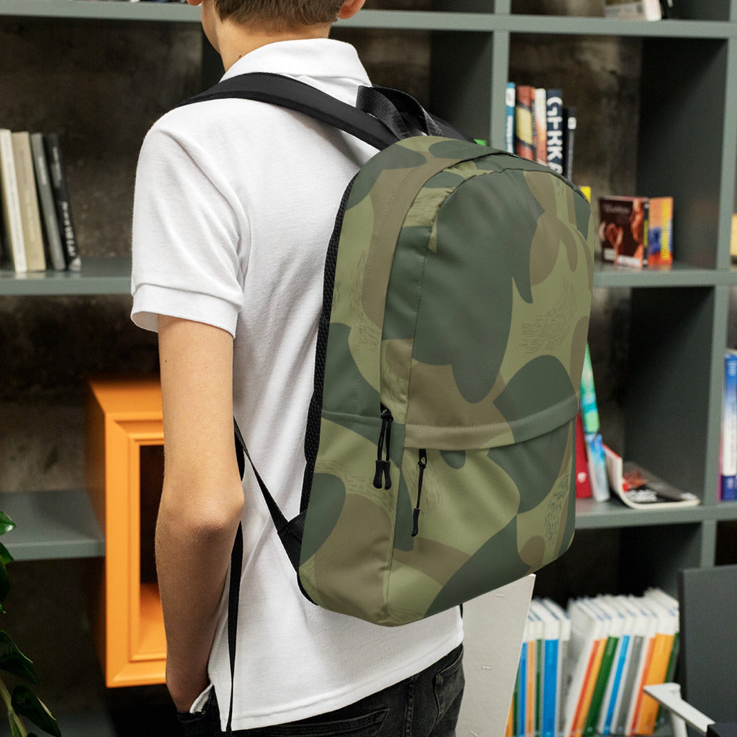 Belgian Brushstroke Moon and Balls CAMO Backpack Backpacks