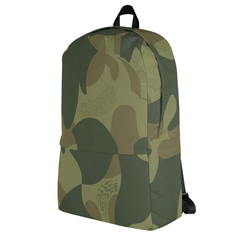 Brushstroke Moon and Balls CAMO Backpack - Bag
