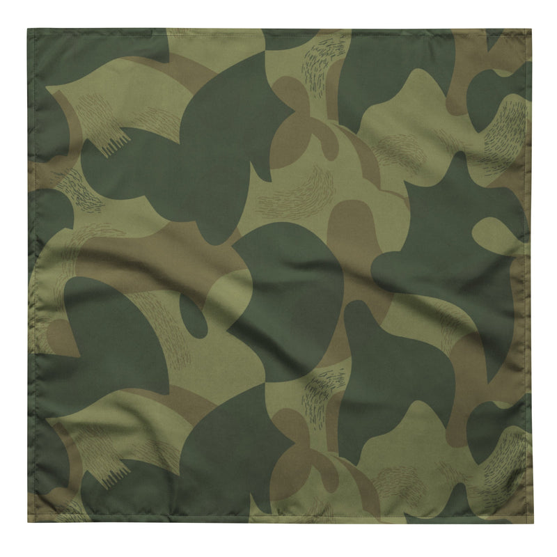 Brushstroke Moon and Balls CAMO Bandana - L - Head