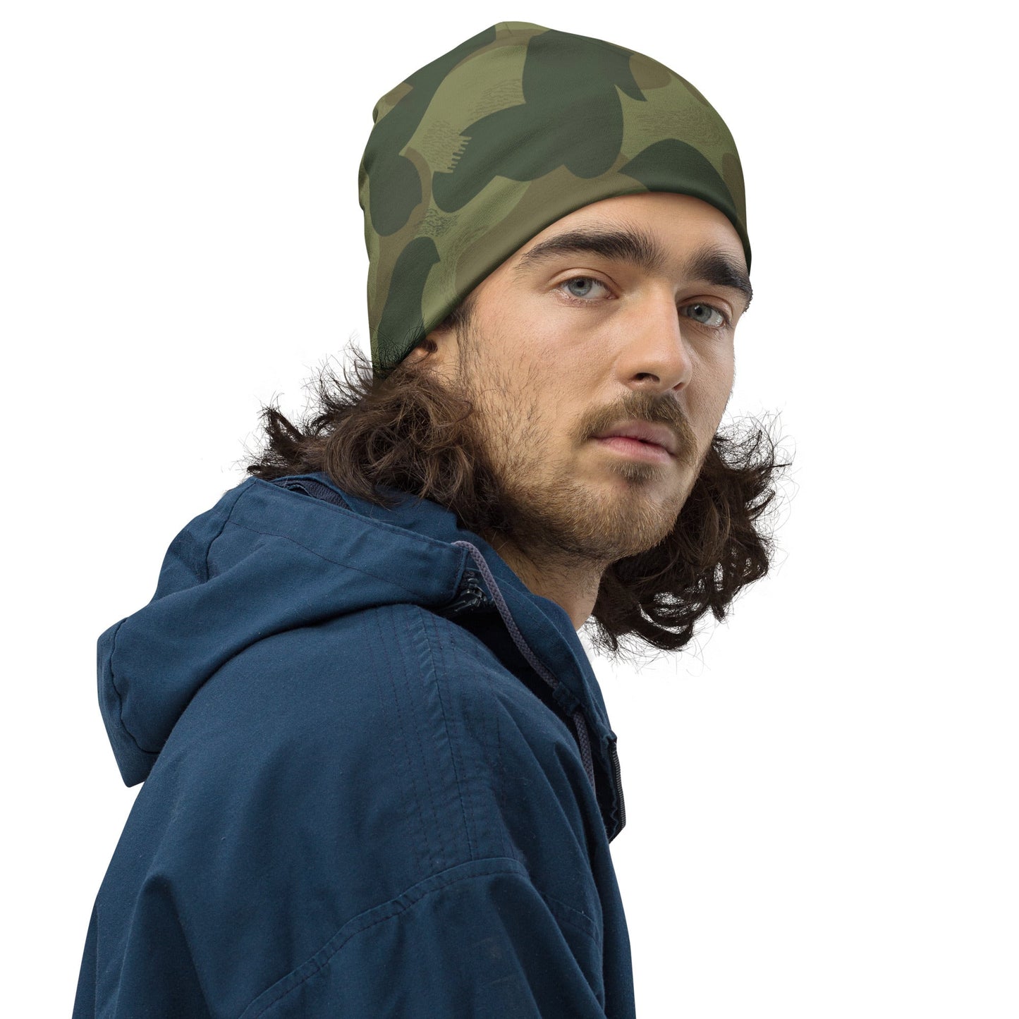 Belgian Brushstroke Moon and Balls CAMO Beanie - Beanies