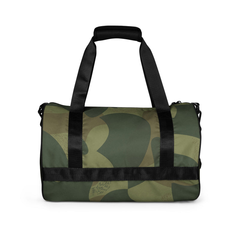 Brushstroke Moon and Balls CAMO Gym Bag