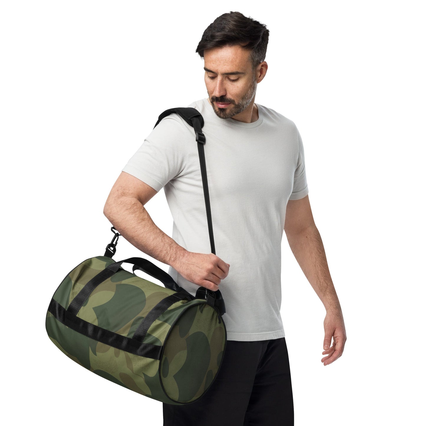 Belgian Brushstroke Moon and Balls CAMO gym bag - Gym Bags