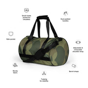 Brushstroke Moon and Balls CAMO Gym Bag