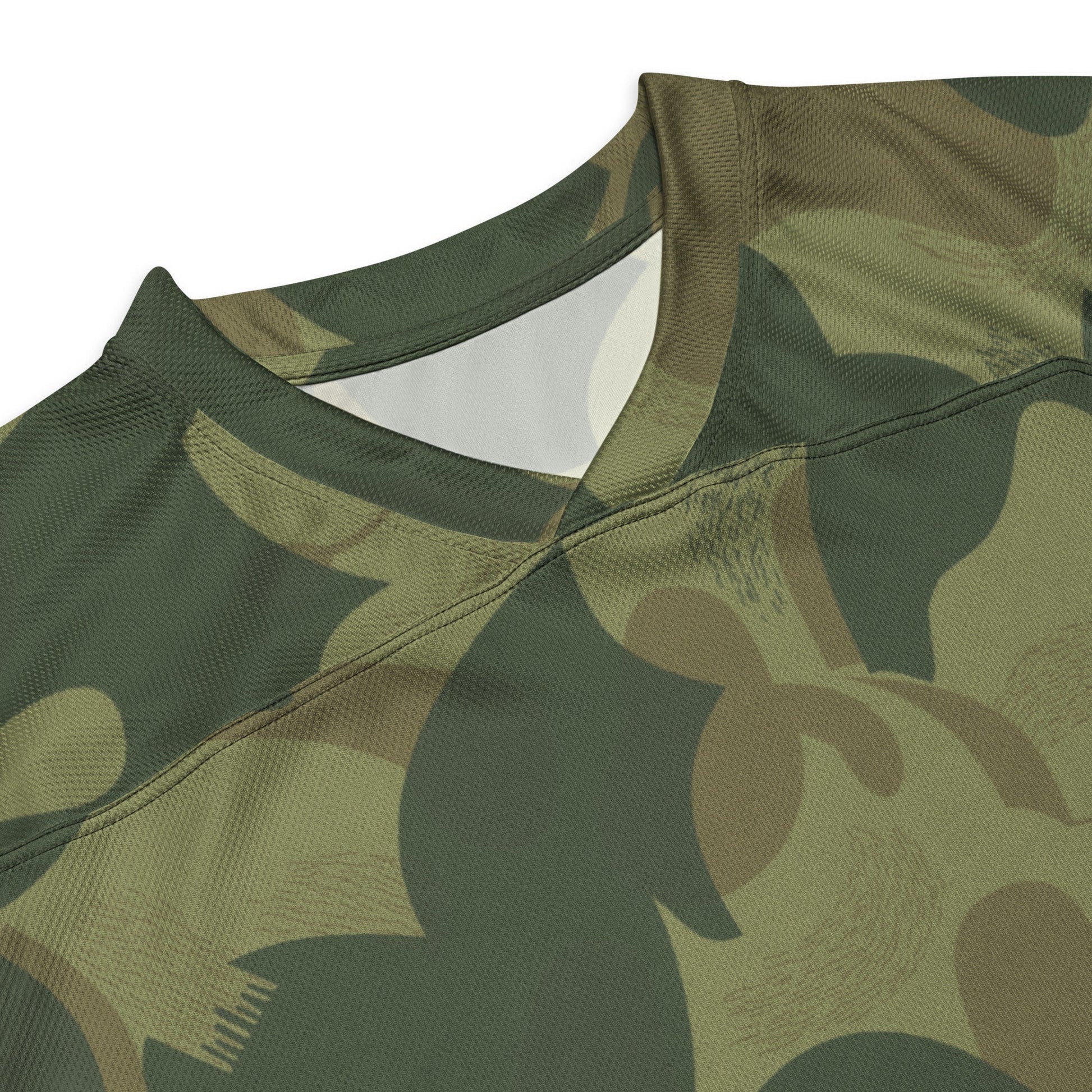 Belgian Brushstroke Moon and Balls CAMO hockey fan jersey - Hockey Jerseys