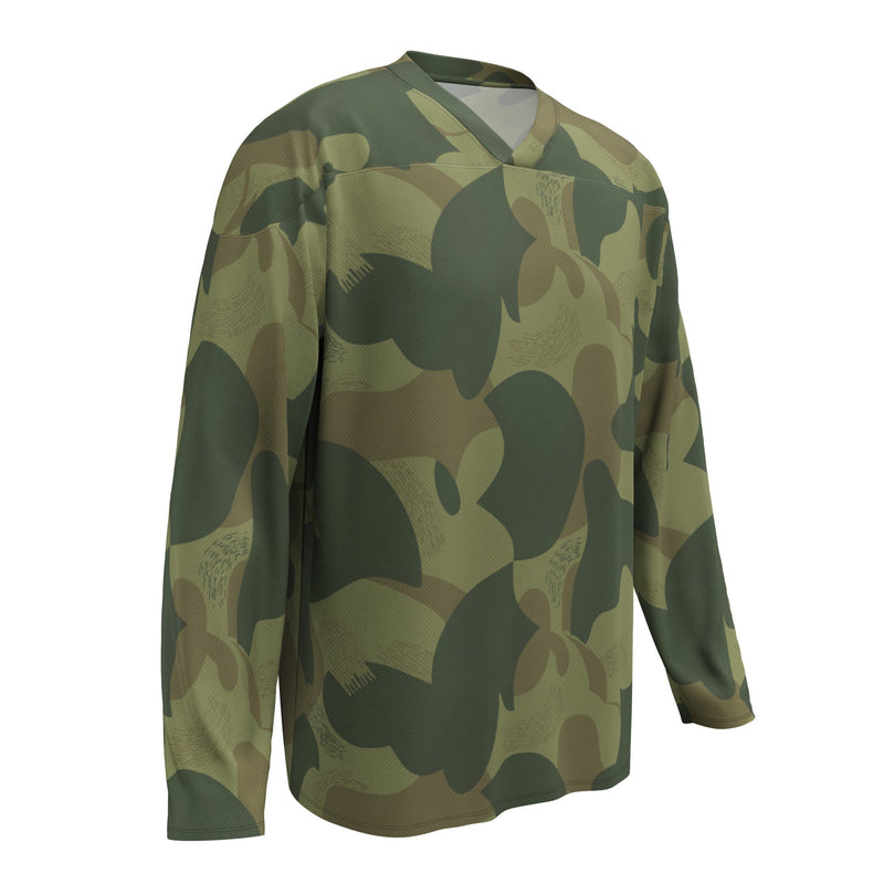 Brushstroke Moon and Balls CAMO Unisex Hockey Fan Jersey