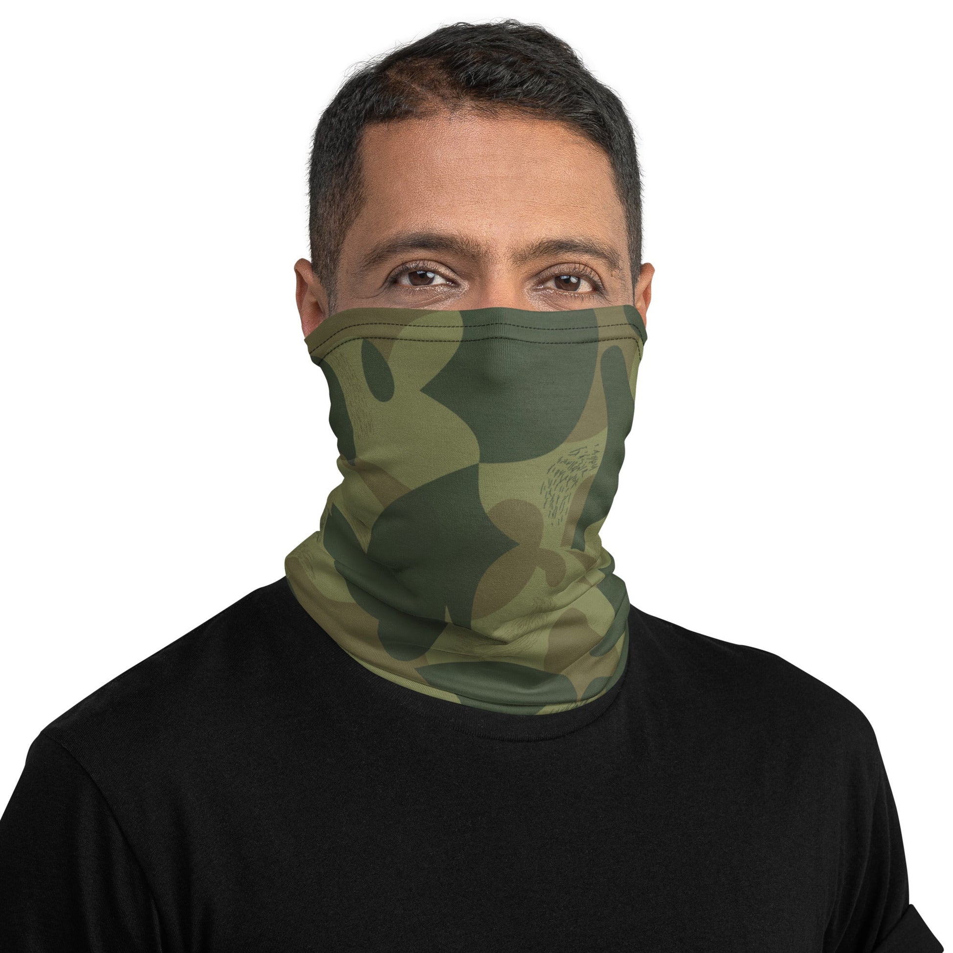 Belgian Brushstroke Moon and Balls CAMO Neck Gaiter Gaiters