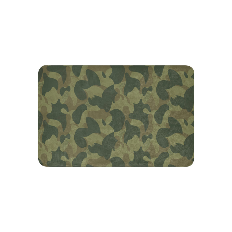 Brushstroke Moon and Balls CAMO Sherpa Blanket