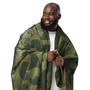 Brushstroke Moon and Balls CAMO Sherpa Blanket