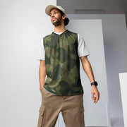 Brushstroke Moon and Balls CAMO Unisex Basketball Jersey - 2XS