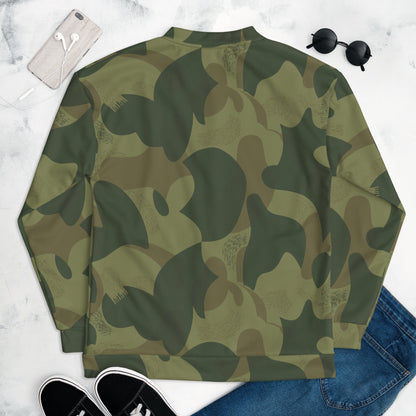 Belgian Brushstroke Moon and Balls CAMO Unisex Bomber Jacket - Jackets