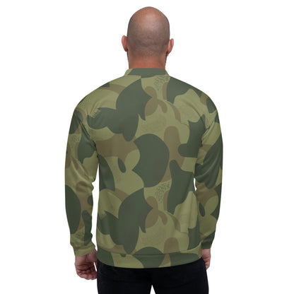 Belgian Brushstroke Moon and Balls CAMO Unisex Bomber Jacket - Jackets