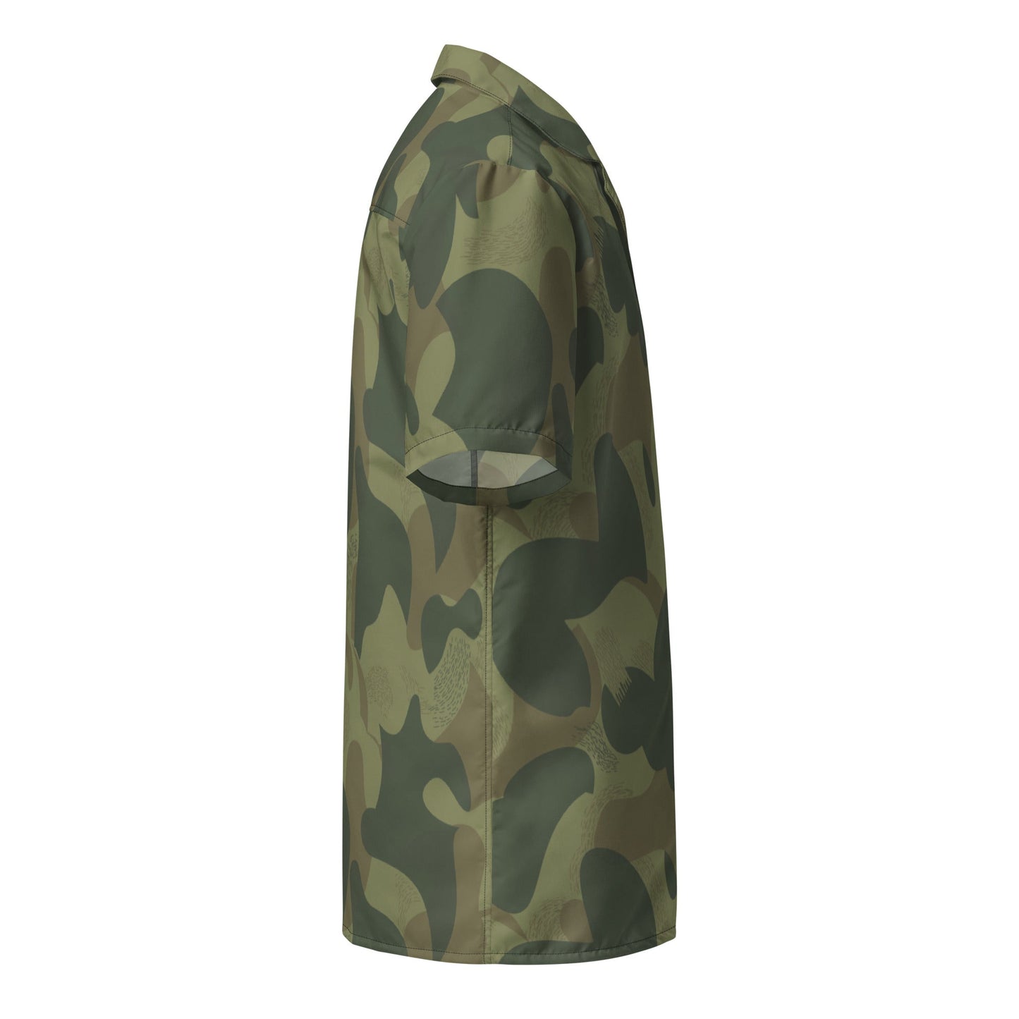 Belgian Brushstroke Moon and Balls CAMO Unisex button shirt - Button Shirts