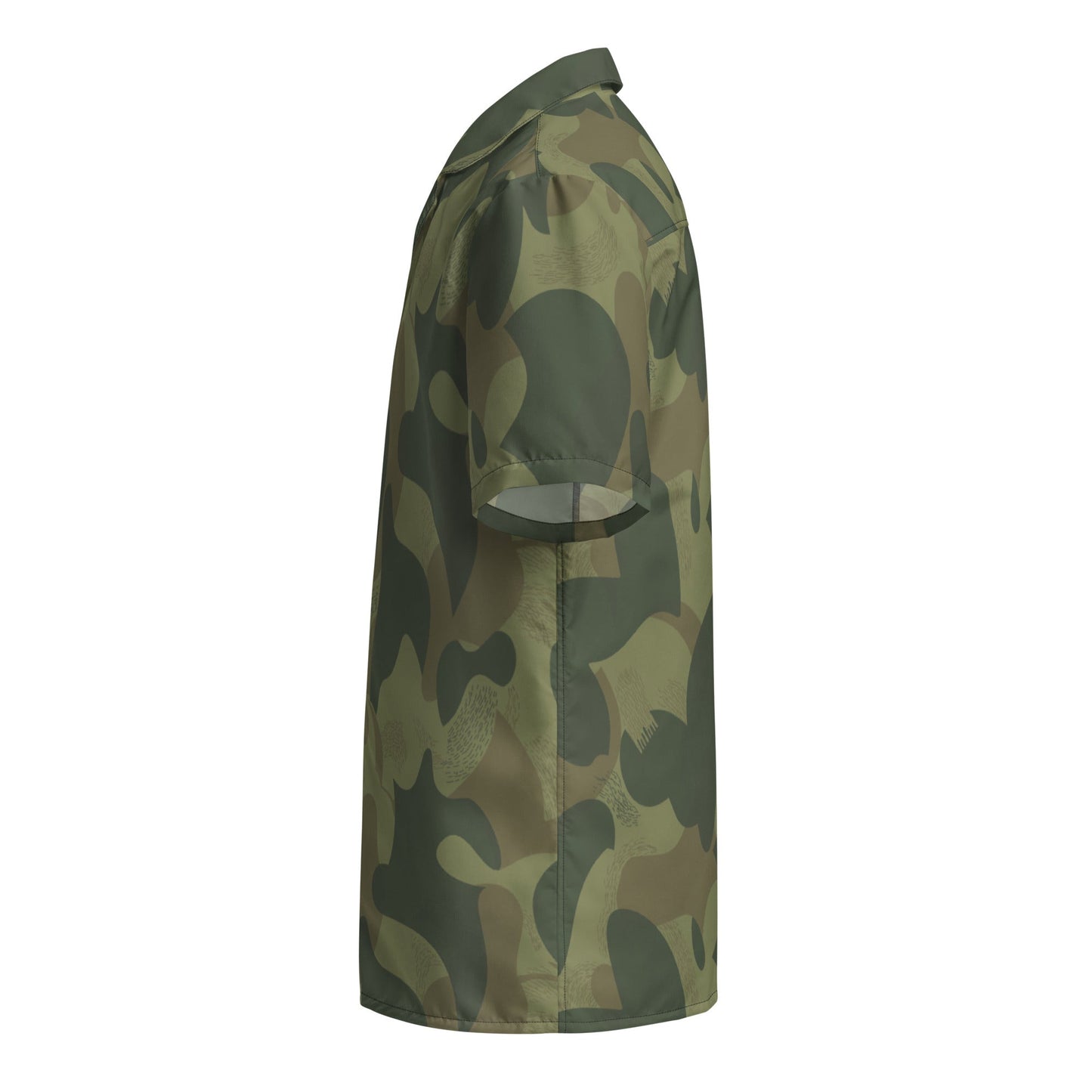 Belgian Brushstroke Moon and Balls CAMO Unisex button shirt - Button Shirts